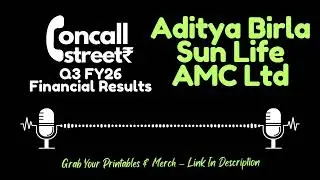 Aditya Birla Sun Life AMC Ltd Q3 FY26 Earnings Conference Call | Management Commentary & Financials