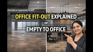Что такое внутренняя отделка офиса? От пустого помещения до рабочего офиса #officefitout #officei...