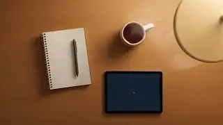Minimalist Desk Overhead | 1 Hour Lofi Ambience for Study, Work, and Focus