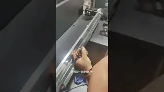 Tutorial of how to change X axis belt for UV Flatbed Printer