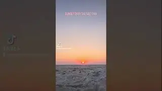Sunset over the Makgadikgadi | Salt flats | Jacks Camp | Botswana