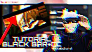 Tutorial Black bar smooth+CC||Di Kinemaster