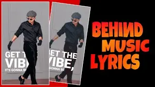 How To Put Music Lyrics Behind The Person On Instagram Story | Trending Instagram Story Ideas !⚡️