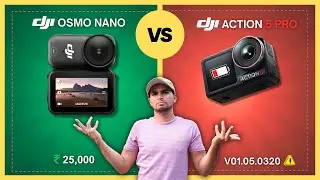 DJI Osmo Nano vs Action 5 Pro 🔥 Firmware Update Issues! 😠