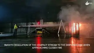 WATER MIST LANCE &ndash; FULL SCALE FIRE PERFORMANCE TEST &ndash; Class A & B Fire