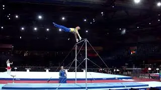 PAKHNIUK Petro (UKR) - 2019 Artistic Worlds, Stuttgart (GER) - Qualifications Horizontal Bar