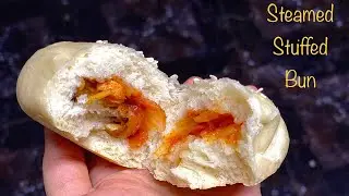 How to make STEAMED STUFFED BUN || tasty and homely bun