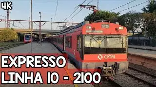 CPTM | Expresso linha 10 com o TUE s&eacute;rie 2100 - V&iacute;deo em 4k