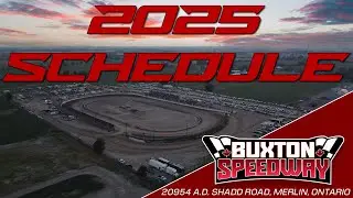 2025 Buxton Speedway Schedule Reveal