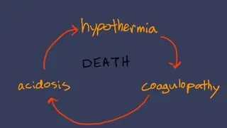 TRAUMA TRIAD OF DEATH #trauma #emergency #triage