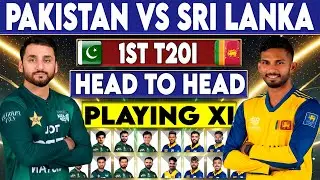 Pakistan vs Sri Lanka 1st T20 Playing 11, Head to Head Records | PAK VS SL 2026