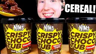 ASMR NIM'S CHOCO TUBS MUKBANG EATING SOUNDS