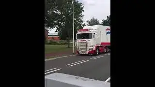 Scania R580 Beimer Meat Hornblasters Shocker XL S6 Train Horn