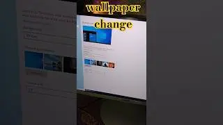 How To Change Wallpaper On Windows 10 | Change Pc Wallpaper