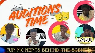 Short Film Auditions Behind the Scenes | Real Acting Moments & Fun Reactions  Telugu Short Film 2025