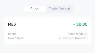 Mybitglobal Exchange airdrop MBG 50 Token free no kyc