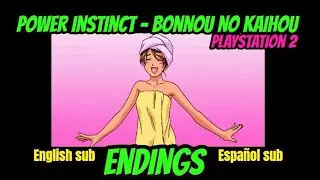 All Endings - Power Instinct Bonnou No Kaihou - PS2 - Sub English / Español
