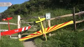 Epic Slope Soaring Sesh at an Idlyic spot - Dodman Point Cornwall - RC Slope Soaring
