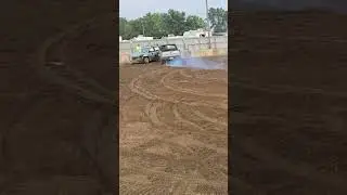 Airbags work GREAT #demolitionderby #motorsports #sendit #minnesota #chaosmotorsports #shorts