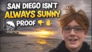 San Diego Isn’t Always Sunny 🌧️ | A Rainy Coronado Sunset