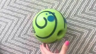 Wobble Wag Giggle Ball, Interactive Dog Toy, Fun Giggle Sounds When Rolled or Shaken, Pets Know Best