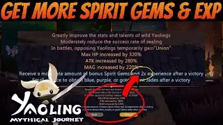 Yaoling: Mythical Journey Guide | LEVEL UP: Adjust Difficulty For Spirit Gems And EXP!