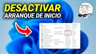 C&oacute;mo Desactivar Inicio Autom&aacute;tico de las Aplicaciones en Windows 11