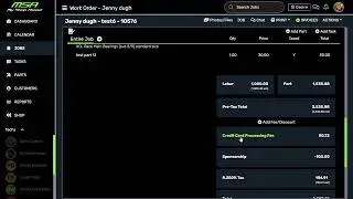 My Shop Assist Fee and Discounts Feature