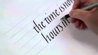 Joyce Teta Calligraphy Demo