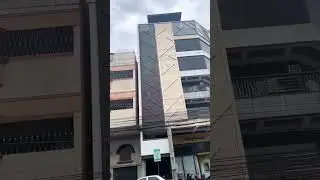 M7.4 Earthquake Shakes Building in Davao City, Philippines - October 10, 2025