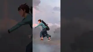 Back-flip animation video #ai #toonify #animation #backflip #shorts