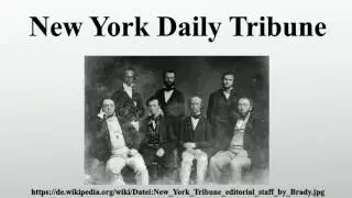 New York Daily Tribune