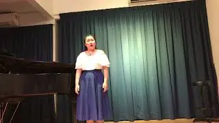 You'll Never Walk Alone cover by Rachel Liu , accompanied by Low Chyh Leng on the grand piano