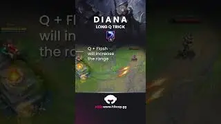 Increase Diana's Q range with this trick!