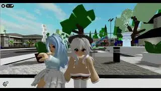 24 JAM SERBA BIRU PASTEL DI BROOKHAVEN ROBLOX, ADA DEMO DI BROOKHAVEN!! #roblox #brookhaven #gaming