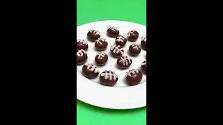 Chocolate Almond Footballs / Yummy Snack