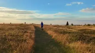 Cycling along the Champ du Feu (Field of Fire) in Alsace