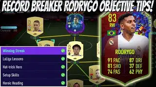 СОВЕТЫ ПО ЦЕЛЯМ РЕКОРДСМЕНА РОДРИГОЛА! | РЕКОРДСМЕН РОДРИГОЛА ЛЕГКО! | FIFA 21 ULTIMATE TEAM!