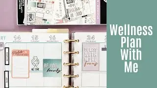 Wellness Plan With Me! // Classic Healthy Hero Happy Planner // Fitness