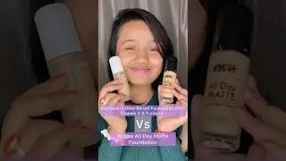 Mamaearth glow serum foundation honest review|nykaa foundation review #shorts #mamaearth #foundation