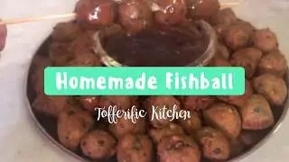 Easy Homemade FISHBALL with SAUCE Recipe || Lockdown Snack || Filipino Style