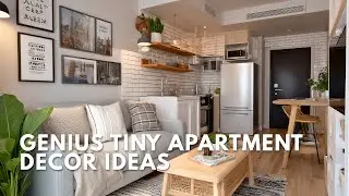 Genius Tiny Apartment Decor Ideas to Maximize Space & Style