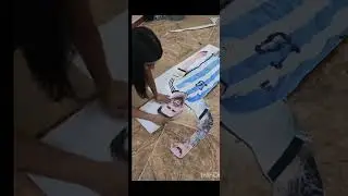 MESSI DE TAMAÑO REAL || TUTORIAL DE COMO HACER UN MESSI DE TAMAÑO REAL EN CARTON