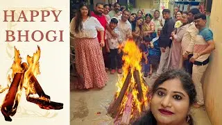 HAPPY BHOGI | Festival celebration with family | VIZAG