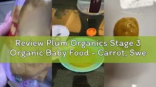 Review Plum Organics Stage 3 Organic Baby Food - Carrot, Sweet Potato, Corn, Pea, and Chicken - 4 oz