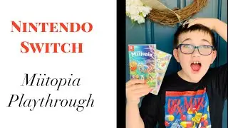 Nintendo Miitopia Game Playthrough