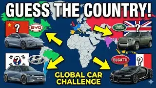 Guess The Country! Famous Car Brands & Manufacturers Explained