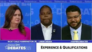 Full Video of 2022 Arkansas PBS Debates -- Governor