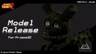 [P3D/FNaF]⭐️FNaF Movie Springtrap Model Retex For Prisma3D⭐️(🎄Christmas Special🎄)|| @iDudeP3D 