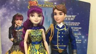 DISNEY DESCENDANTS 2  MAL & BEN 2 PACK DOLL REVIEW